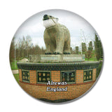 Alrewas National Memorial Arboretum UK England 3D Fridge Magnet Crystal Glass