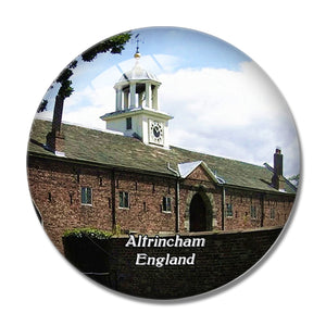 Altrincham Dunham Massey Hall & Gardens UK England 3D Fridge Magnet Crystal Glass