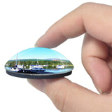 Ambleside Waterhead UK England 3D Fridge Magnet Crystal Glass