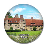 Arlington Michelham Priory UK England 3D Fridge Magnet Crystal Glass