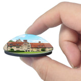 Arlington Michelham Priory UK England 3D Fridge Magnet Crystal Glass