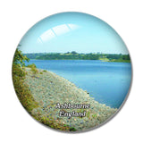 Ashbourne Carsington Water UK England 3D Fridge Magnet Crystal Glass