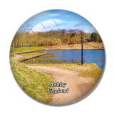 Ashby de la Zouch Conkers UK England 3D Fridge Magnet Crystal Glass