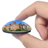 Ash Godinton House & Gardens UK England 3D Fridge Magnet Crystal Glass