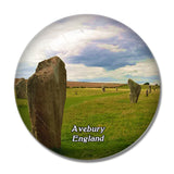 Avebury Stone Circle UK England 3D Fridge Magnet Crystal Glass