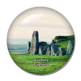 Avebury West Kennet Long Barrow UK England 3D Fridge Magnet Crystal Glass