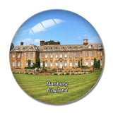 Banbury Upton House and Gardens UK England 3D Fridge Magnet Crystal Glass