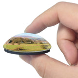 Barley Pendle Hill UK England 3D Fridge Magnet Crystal Glass
