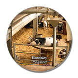 Barnsley Cannon Hall Farm UK England 3D Fridge Magnet Crystal Glass