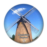 Bembridge Windmill UK England 3D Fridge Magnet Crystal Glass