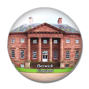 Berwick upon Tweed Paxton House UK England 3D Fridge Magnet Crystal Glass