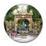 France Nancy 3D Fridge Magnet Crystal Glass