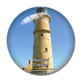 Bide Lundy Island UK England 3D Fridge Magnet Crystal Glass