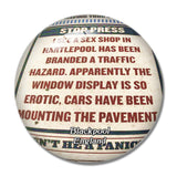 Blackpool Comedy Carpet UK England 3D Fridge Magnet Crystal Glass