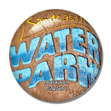 Blackpool Sandcastle Waterpark UK England 3D Fridge Magnet Crystal Glass