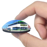 Blackpool Tramway UK England 3D Fridge Magnet Crystal Glass