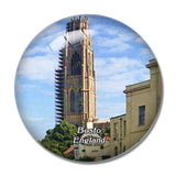 Boston St. Botolph's Church UK England 3D Fridge Magnet Crystal Glass