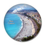 France Nice 3D Fridge Magnet Crystal Glass