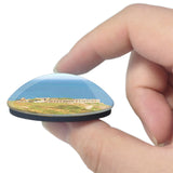 Brean Down UK England 3D Fridge Magnet Crystal Glass