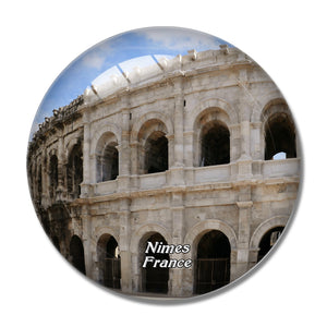 France Nimes Arena 3D Fridge Magnet Crystal Glass