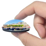 Brixham Harbour UK England 3D Fridge Magnet Crystal Glass