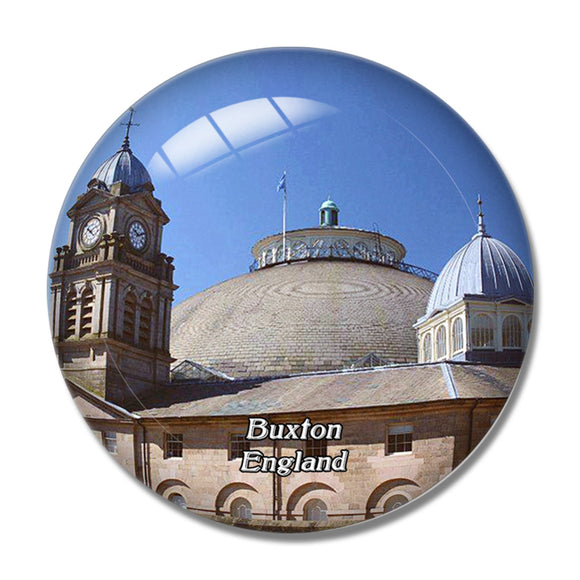 Buxton The Devonshire Dome UK England 3D Fridge Magnet Crystal Glass