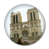 France Notre Dame de Paris 3D Fridge Magnet Crystal Glass