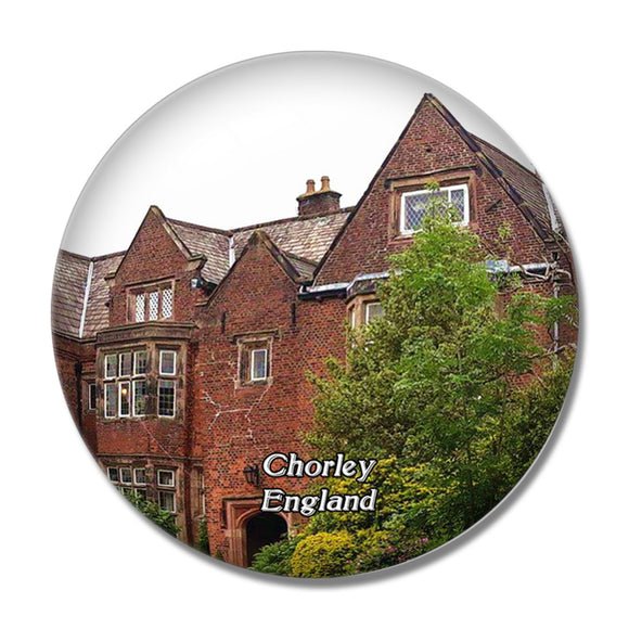 Chorley Heskin Hall UK England 3D Fridge Magnet Crystal Glass