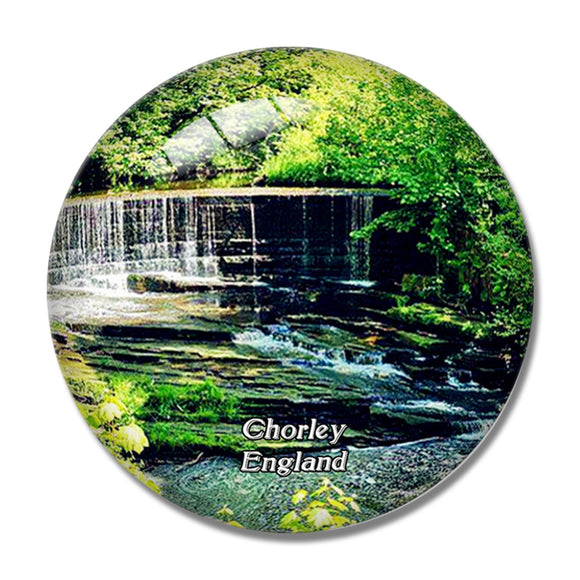 Chorley Yarrow Valley Country Park UK England 3D Fridge Magnet Crystal Glass