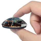 Cole Clearwell Caves UK England 3D Fridge Magnet Crystal Glass