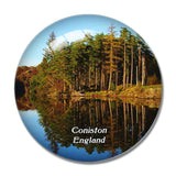 Coniston Tarn Hows UK England 3D Fridge Magnet Crystal Glass