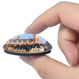 France Old Town Lille 3D Fridge Magnet Crystal Glass