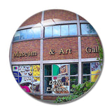 Derby Museum and Art Gallery UK England 3D Fridge Magnet Crystal Glass