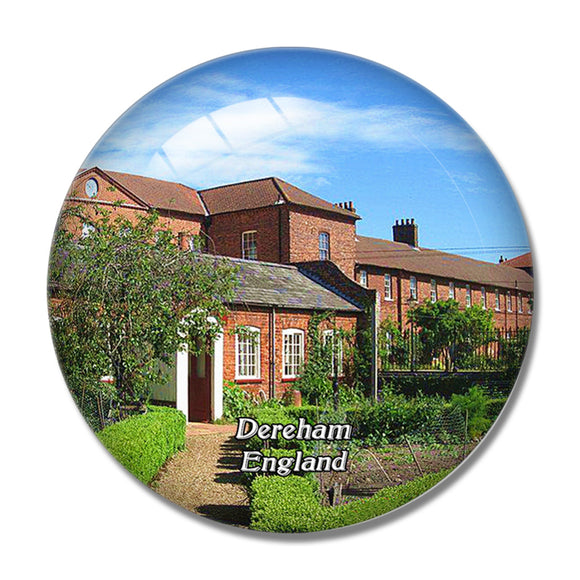 Dereham Gressenhall Farm and Workhouse UK England 3D Fridge Magnet Crystal Glass