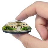 Doncaster Brodsworth Hall and Gardens UK England 3D Fridge Magnet Crystal Glass