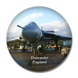 Doncaster The Vulcan Experience UK England 3D Fridge Magnet Crystal Glass