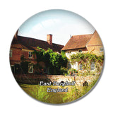 East Bergholt Flat Mill UK England 3D Fridge Magnet Crystal Glass