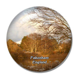 Fakenham Pensthorpe Natural Park UK England 3D Fridge Magnet Crystal Glass