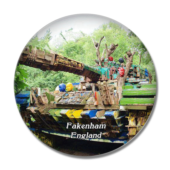 Farnham Churt The Sculpture Park UK England 3D Fridge Magnet Crystal Glass