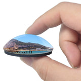 Gibraltar Mountain Rock UK England 3D Fridge Magnet Crystal Glass