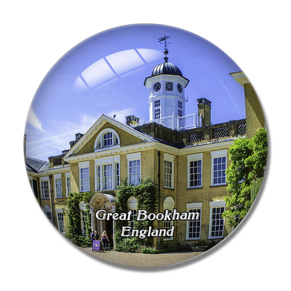 Great Bookham Polesden Lacey UK England 3D Fridge Magnet Crystal Glass