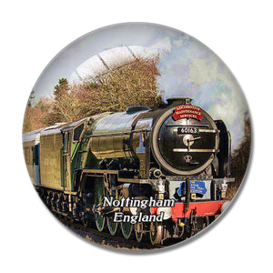 Great Central Railway - Nottingham UK England 3D Fridge Magnet Crystal Glass