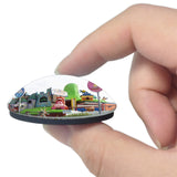 Great Yarmouth Joyland UK England 3D Fridge Magnet Crystal Glass