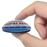 Great Yarmouth The Pleasure Beach UK England 3D Fridge Magnet Crystal Glass