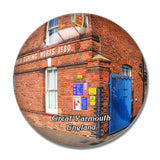 Great Yarmouth Time and Tide Museum UK England 3D Fridge Magnet Crystal Glass