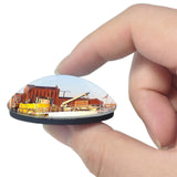 Grimsby Fishing Heritage Centre UK England 3D Fridge Magnet Crystal Glass