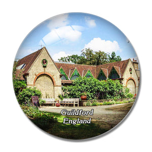 Guild Watts Gallery - Artists' Village UK England 3D Fridge Magnet Crystal Glass