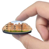 Hailsham Gardens & Grounds of Herstmonceux Castle UK England 3D Fridge Magnet Crystal Glass