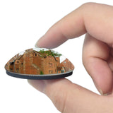 Harvington Hall UK England 3D Fridge Magnet Crystal Glass