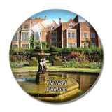 Hatfield House UK England 3D Fridge Magnet Crystal Glass